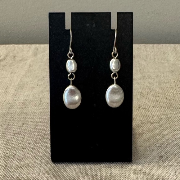 Jewelry - Silver Tone Drop Earrings